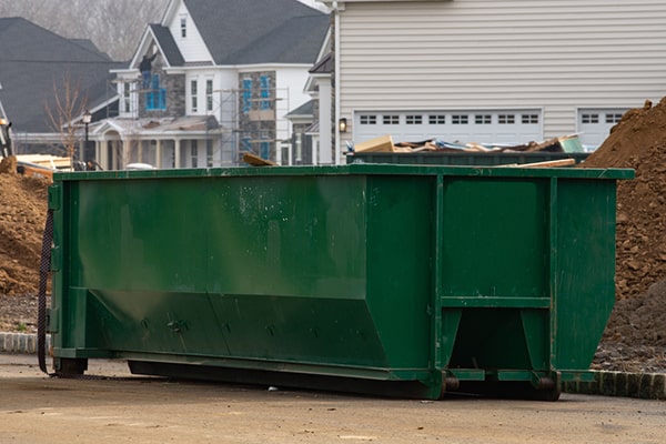 you can rent a construction dumpster for as long as you need it for your project